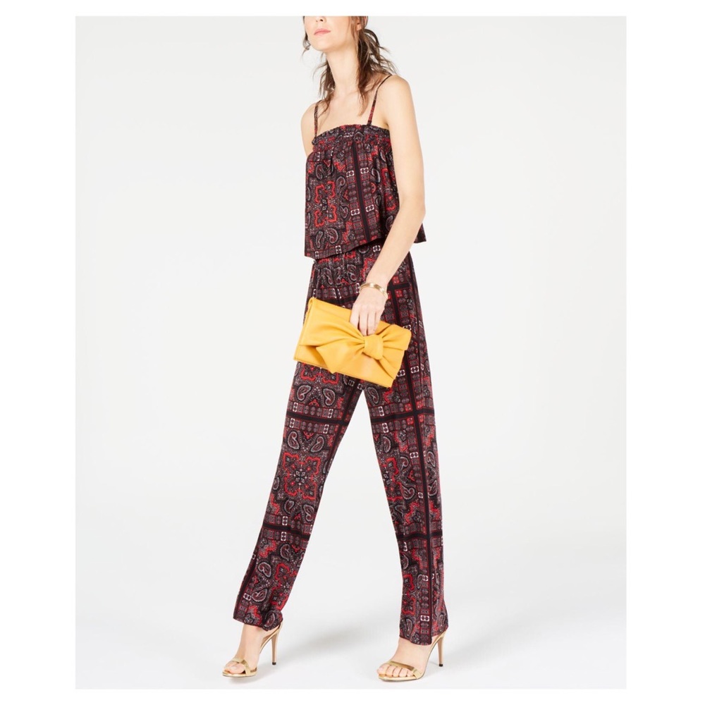 INC Petite Paisley-Print Jumpsuit - Petite XS